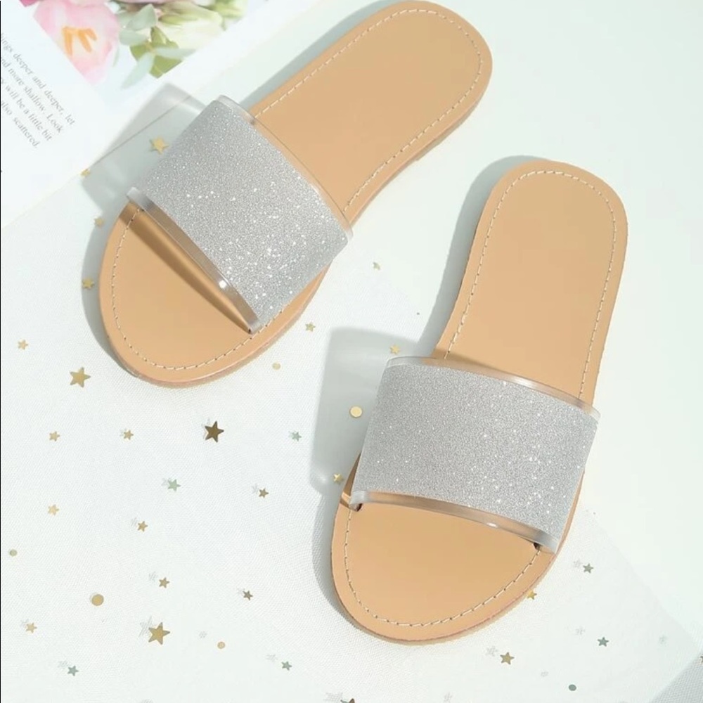 Glitter slides